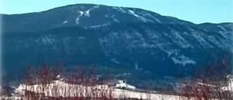 View of Red Lodge Mountain Ski Area from the private deck