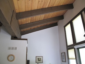 Vaulted ceiling