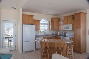 Well Appointed Kitchen and Island.