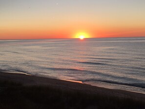 Sunset from the beach