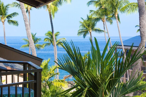 View from the lanai of 3-305