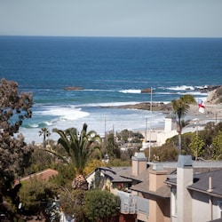 Actual view from the property.