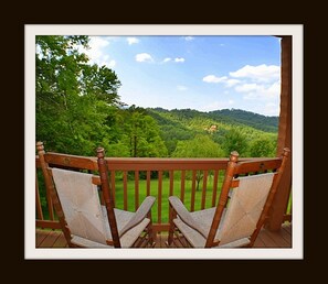 view from back deck