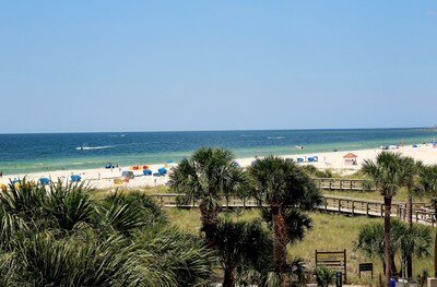 Paradise Awaits! Directly on the beautiful white sands of the #3 beach in USA!
