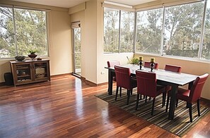 Dinning Area sits eight people.