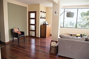 Part of the Living Room and Laundry Room Door