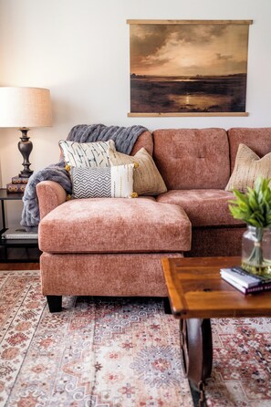 Cozy sitting area