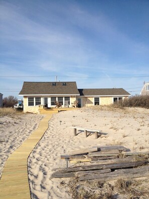 Beach View of the house