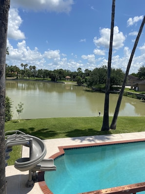 Balcony view (backyard)