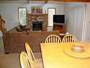 Living Room and Dining Area