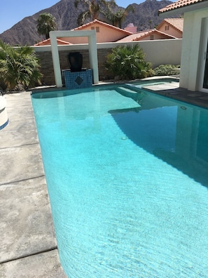 Pool and spa area

