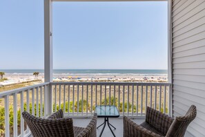 Ocean view from balcony