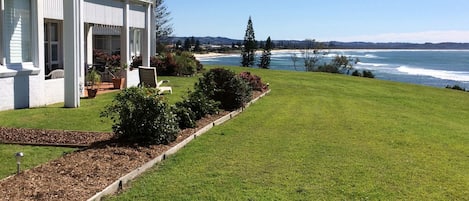 Looking north towards Byron from the apartment.