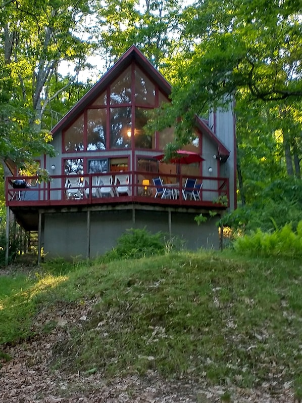 Chalet in summer