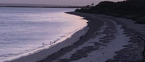 Dusk at the beach 