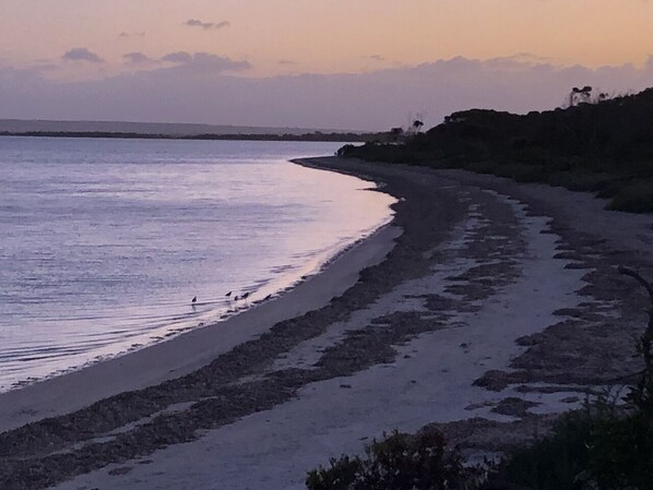 Dusk at the beach 