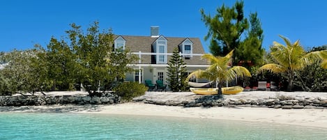 Driftwood with private beach