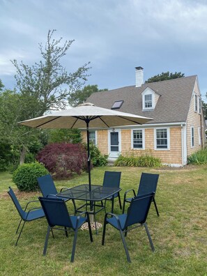 Outside Sitting Area in Yard