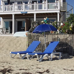 relax on our private beach