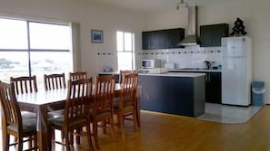 Upstairs dining/ kitchen