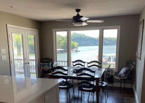 Wonderful view of the lake from the kitchen!