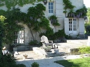 Upper terrace in Spring