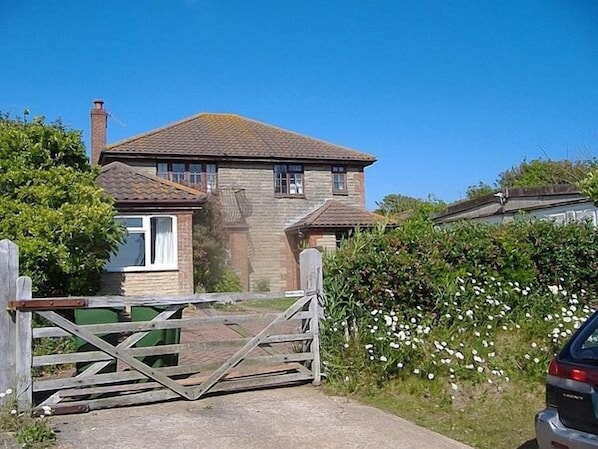 House from the front