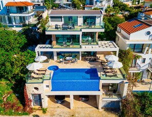 Villa Outside View (Aerial)