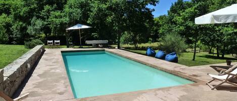 Swimming Pool during the day.