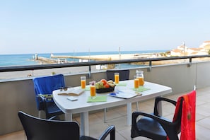 Sit out on your balcony and enjoy the fresh sea breeze!