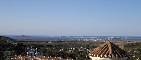 View from rooftop solarium