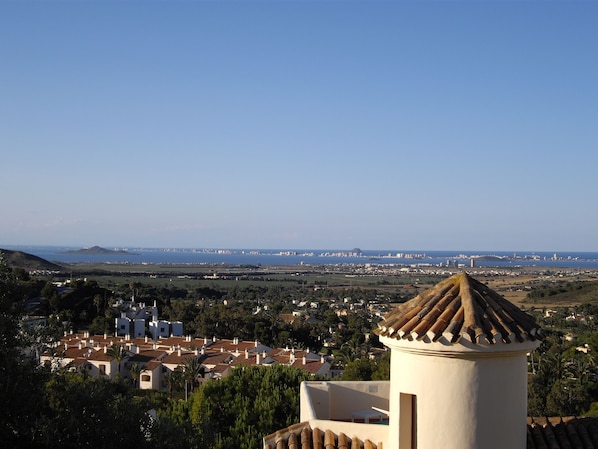 View from rooftop solarium