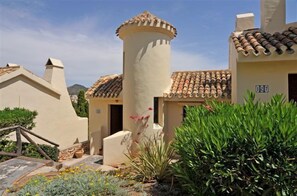 Front of Villa