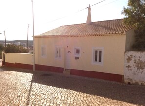 Church square and house