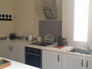 Well equipped kitchen
