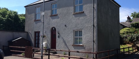 Front view of house from the Courtyard