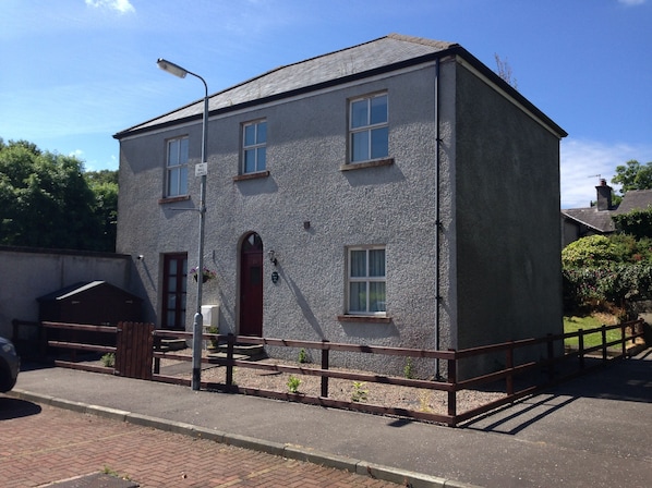 Front view of house from the Courtyard