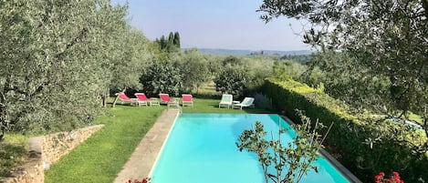 Infinity pool with a view
