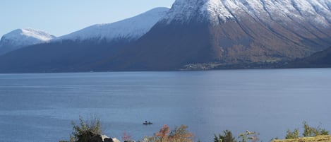 Storfjorden-Blick aus der Kabine