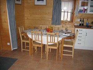 Dining area