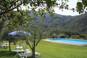 the swimming-pool