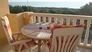 Balkon mit Meerblick