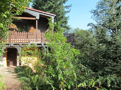 Alleinstehendes, romantisches Ferienhaus zum Wandern und Entspannen