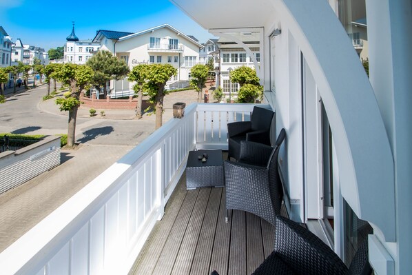 Balkon mit Blick