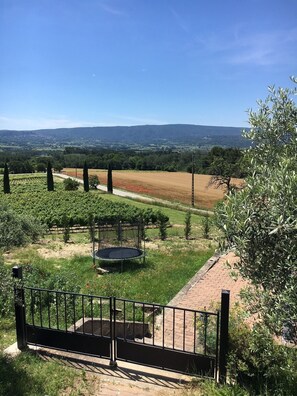 vue de la terrasse