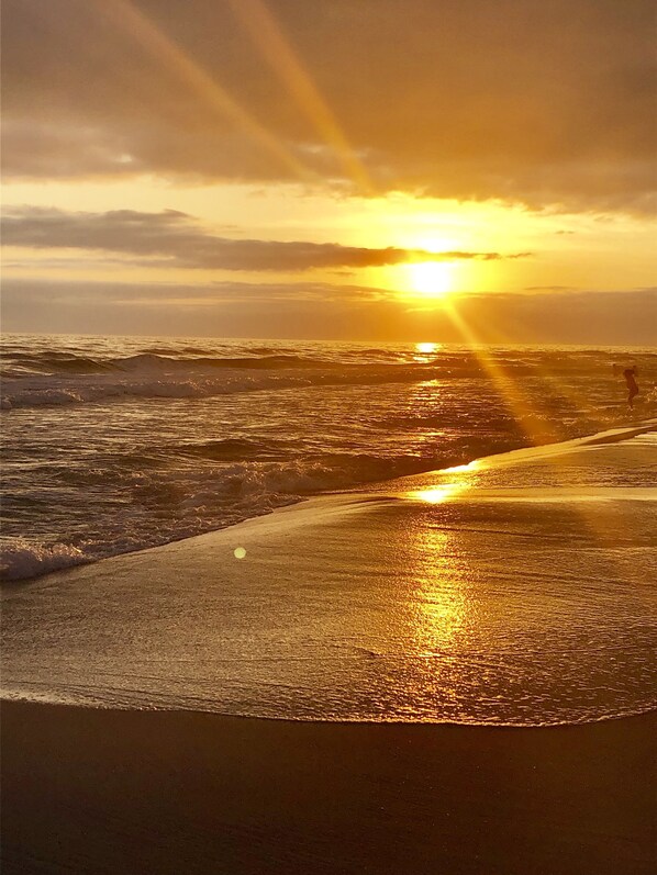 Sunset on Private Beach