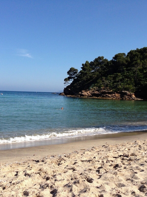 La plage de Pramousquier