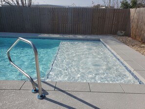 Pool with Lounging shelf