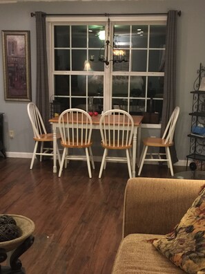Outdoor dining
