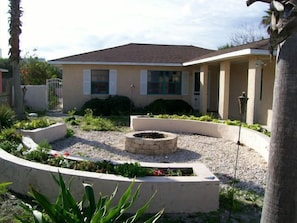 Front courtyard